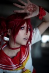 cosplay himezono_reiko red_hair sailor_uniform school_uniform suuge_tsukei twintails zombie-ya_reiko rating:Safe score:0 user:xkaras
