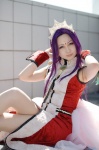 alpha choker cosplay crown gown himemiya_anthy pantyhose purple_hair revolutionary_girl_utena rating:Safe score:0 user:nil!
