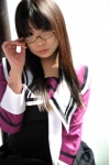 chocoball cosplay dress glasses i"s school_uniform seifuku_joshi tie yoshizuki_iori rating:Safe score:1 user:nil!