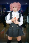 blouse cosplay inu_boku_secret_service jumper pink_hair pocky roromiya_karuta satou_shio thighhighs twintails zettai_ryouiki rating:Safe score:0 user:pixymisa
