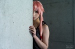 cosplay dress gasai_yuno kanda_midori mirai_nikki pink_hair twintails rating:Safe score:1 user:nil!