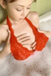 bathroom bathtub bikini_top cleavage soap_suds sugihara_anri swimsuit wet ys_web_349 rating:Safe score:1 user:nil!