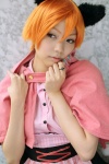 animal_ears blouse cosplay dog_ears forest hood jumper kaieda_kae mayuzumi_kaoru orange_hair rating:Safe score:0 user:nil!