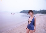 beach bikini blouse cleavage hoshino_aki ocean swimsuit rating:Safe score:0 user:nil!