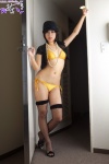 bikini blouse croptop fishnet_stockings hat side-tie_bikini swimsuit thighhighs yagyu_ageha rating:Safe score:0 user:nil!