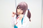 aomi_isara blouse cosplay hiokichi jumper koi_to_senkyo_to_chocolate purple_hair school_uniform twintails rating:Safe score:0 user:nil!
