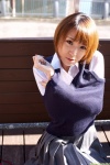 blouse dgc_0952 pleated_skirt school_uniform shiina_hikaru skirt sweater_vest rating:Safe score:0 user:nil!