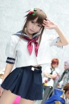cosplay ichigo_100 kagami_sou kitaoji_satsuki pantyhose pleated_skirt sailor_uniform school_uniform skirt rating:Safe score:1 user:nil!