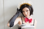 apron bow collar cosplay elbow_gloves gloves hairband maid maid_uniform mai_(ii) tagme_character tagme_series rating:Safe score:1 user:pixymisa