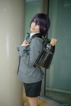 backpack black_shorts blazer blouse cosplay kneesocks mashiro_ayaki purple_hair shorts tagme_character tagme_series rating:Safe score:0 user:nil!