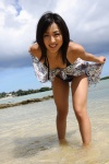 beach bikini cleavage dress ocean open_clothes side-tie_bikini swimsuit wet yashiro_minase ys_web_358 rating:Safe score:1 user:nil!