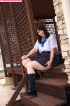 blouse costume kneesocks pleated_skirt school_uniform skirt yamaguchi_haruka rating:Safe score:1 user:nil!