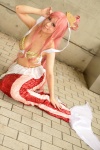 bikini_top cosplay mea mermaid one_piece pink_hair princess_shirahoshi swimsuit tail rating:Safe score:0 user:pixymisa