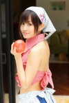 apron denim halter_top headscarf maeda_atsuko shorts ys_web_330 rating:Safe score:0 user:nil!