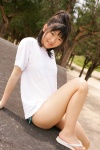 bikini bottomless kijima_noriko side-tie_bikini swimsuit tshirt rating:Safe score:0 user:nil!