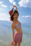 bikini_top camisole cleavage hasegawa_emi miniskirt ocean skirt swimsuit rating:Safe score:1 user:nil!