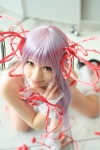 al_azif cosplay demonbane pantyhose purple_hair saya rating:Safe score:1 user:darkgray