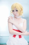 blonde_hair blouse bow catherine catherine_(game) choker cosplay mai rating:Safe score:0 user:pixymisa