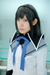 akemi_homura blouse cosplay hairband puella_magi_madoka_magica tsubasa_(ii) rating:Safe score:0 user:nil!