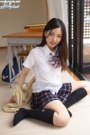 blouse kneesocks pleated_skirt school_uniform shizuka_(ii) skirt sweater_vest rating:Safe score:0 user:nil!