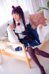 blouse cosplay gokou_ruri hairband mashiro_yuki miniskirt ore_no_imouto_ga_konna_ni_kawaii_wake_ga_nai pantyhose purple_hair purple_legwear shawl skirt rating:Safe score:0 user:nil!