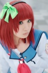 angel_beats! cosplay hairband nakamura_yuri raiko red_hair sailor_uniform school_uniform rating:Safe score:0 user:nil!