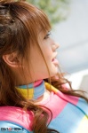 close-up girlz_high ochiai_mami scarf striped tshirt rating:Safe score:0 user:nil!