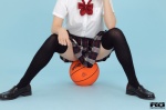 aoba_chieri basketball blouse pleated_skirt rq-star_602 school_uniform skirt thighhighs zettai_ryouiki rating:Safe score:1 user:nil!