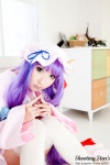 cosplay dress hat patchouli_knowledge purple_hair robe saku sweet_garden thighhighs touhou zettai_ryouiki rating:Safe score:0 user:nil!