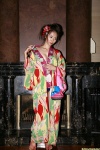 bikini cleavage kimono open_clothes pipe side-tie_bikini swimsuit tani_momoko rating:Safe score:1 user:nil!
