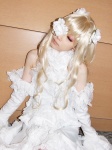 blonde_hair boots cosplay dress eyepatch flowers houtou_singi kirakishou rozen_maiden ruffles rating:Safe score:0 user:nil!