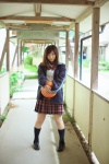 blouse kneesocks misoshiru pleated_skirt school_uniform skirt track_jacket rating:Safe score:0 user:nil!