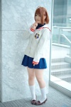 antenna_hair blazer clannad cosplay furukawa_nagisa hiyoko kneehighs pleated_skirt skirt sweater rating:Safe score:1 user:pixymisa