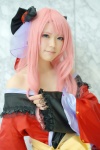 bow cosplay dress hairbow harumiya_yun megurine_luka pink_hair vocaloid rating:Safe score:0 user:pixymisa