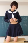 kneesocks pleated_skirt rq-star_615 sailor_uniform school_uniform shirt_lift skirt yasueda_hitomi rating:Safe score:1 user:nil!
