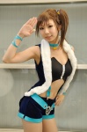 choker cosplay futami_mami idolmaster jacket shorts side_ponytail tubetop utaisago_yui rating:Safe score:0 user:pixymisa