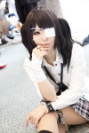 blouse chains cosplay eyepatch original pleated_skirt shirakawa_minoru skirt tie twintails rating:Safe score:0 user:pixymisa