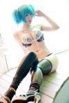 blue_hair bra cleavage cosplay ikkitousen kibashi panties ryofu_housen thighhighs twintails rating:Safe score:3 user:nil!