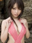 cleavage monokini nishida_mai one-piece_swimsuit swimsuit rating:Safe score:10 user:nil!