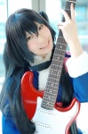 cosplay guitar kei k-on! nakano_azusa twintails yukata rating:Safe score:0 user:nil!