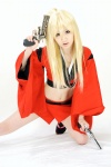 blonde_hair cosplay croptop gintama guns kijima_matako midriff miniskirt skirt tabi takasugimi-o rating:Safe score:0 user:nil!