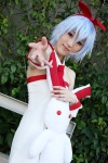 asakura_hina blue_hair cosplay hairbow original pleinair stuffed_rabbit rating:Safe score:0 user:nil!