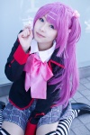 cosplay little_busters! merino_moko purple_hair saigusa_haruka school_uniform rating:Safe score:1 user:xkaras