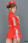 chiba_yuuna double_bun jacket pillbox_hat rq-star_807 shorts rating:Safe score:0 user:nil!