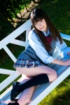 blouse funaoka_saki kneesocks pleated_skirt school_uniform skirt sweater_vest rating:Safe score:1 user:nil!