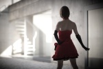 cosplay dress elbow_gloves gloves meiko project_diva_2nd tometo_kamu vocaloid rating:Safe score:0 user:nil!