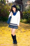 aiiro_shian blouse bookbag kneesocks pleated_skirt school_uniform skirt sweater rating:Safe score:0 user:nil!