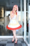 anemone cosplay eureka_seven hair_clips pantyhose pink_hair takamura_mashiro rating:Safe score:2 user:nil!