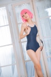 cosplay mike momo_velia_deviluke pink_hair school_swimsuit shinkon_keikaku swimsuit tail to_love-ru rating:Safe score:1 user:nil!