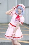 blouse blue_hair cosplay hat miniskirt nagisa_mark-02 remilia_scarlet skirt touhou rating:Safe score:1 user:nil!